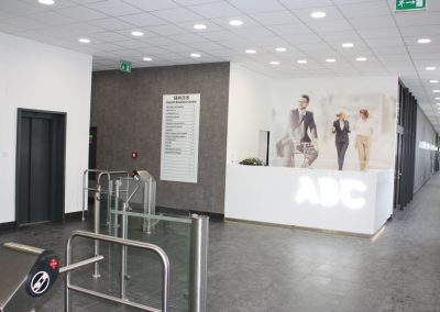 Administrative building of Prague Airport area